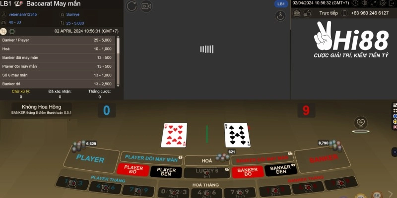 quy tac rut la thu 3 banker game bai baccarat